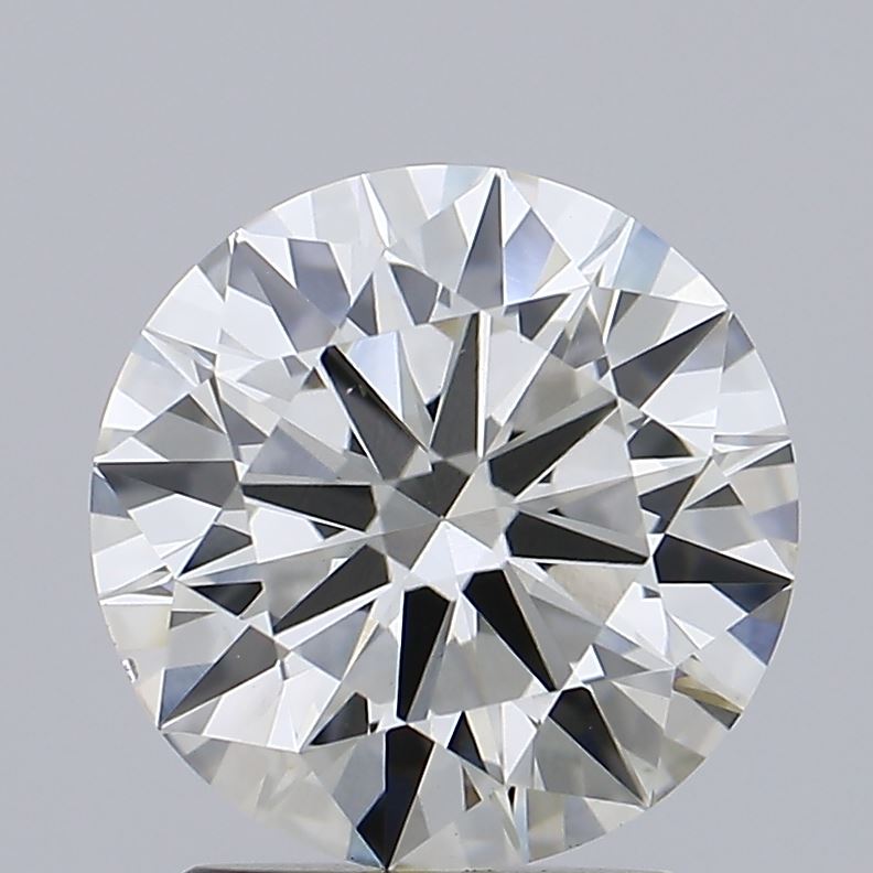 2.31 carat round lab grown diamond J color VS1 clarity