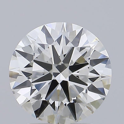 2.26 carat round lab grown diamond I color VS1 clarity
