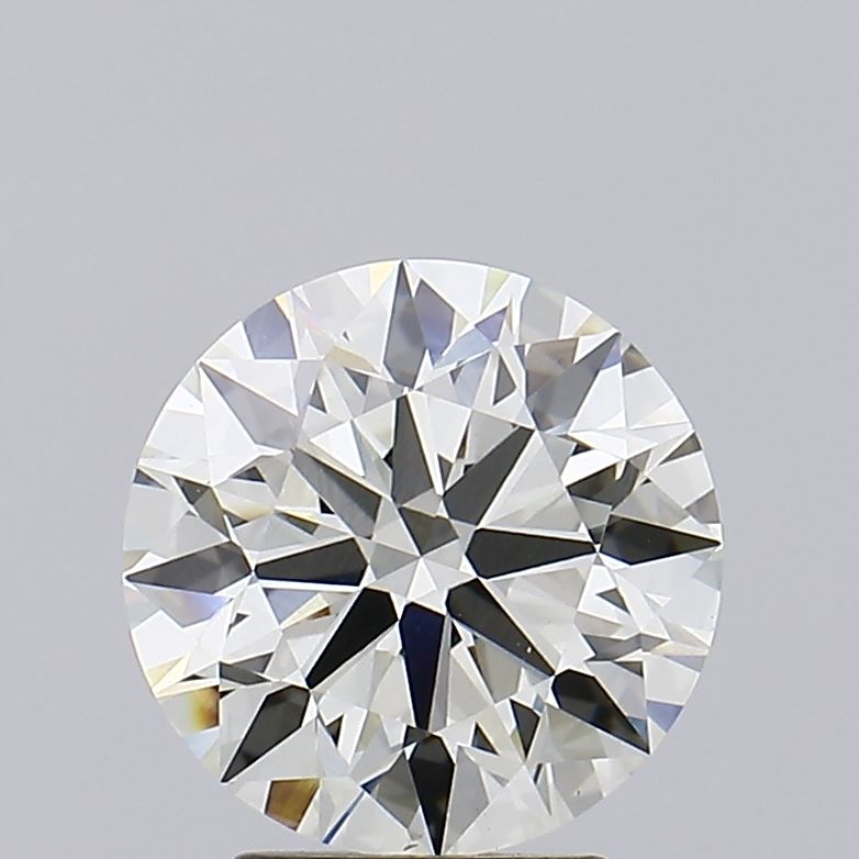 3.10 carat round lab grown diamond J color VS2 clarity