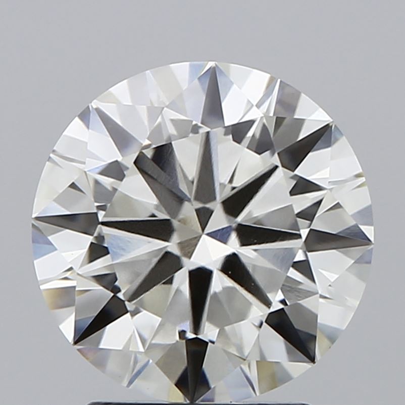2.33 carat round lab grown diamond J color VS1 clarity