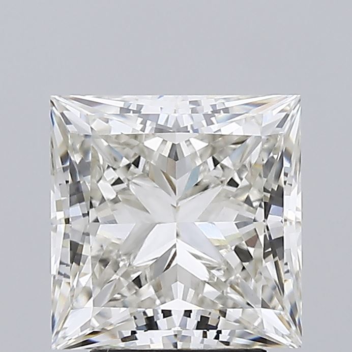 3.61 carat princess lab grown diamond I color VVS2 clarity