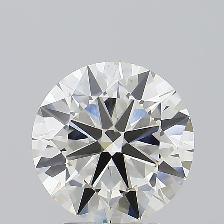 3.02 carat round lab grown diamond J color VS1 clarity