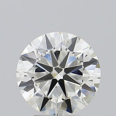 3.02 carat round lab grown diamond J color VS1 clarity