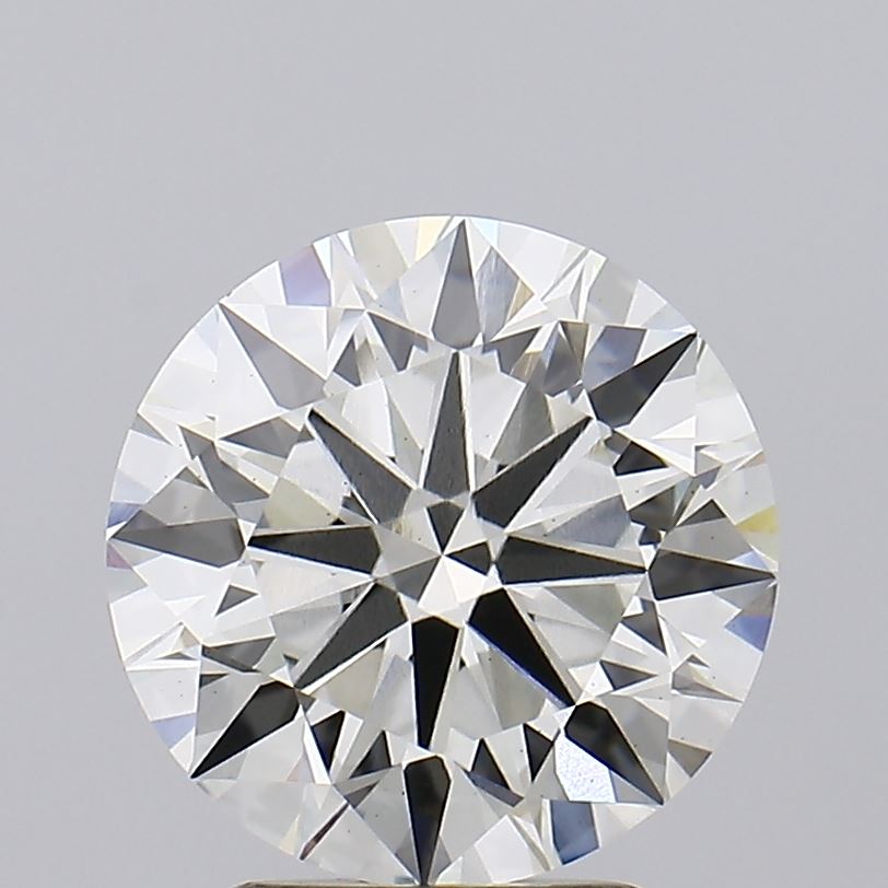 3.11 carat round lab grown diamond J color VS1 clarity