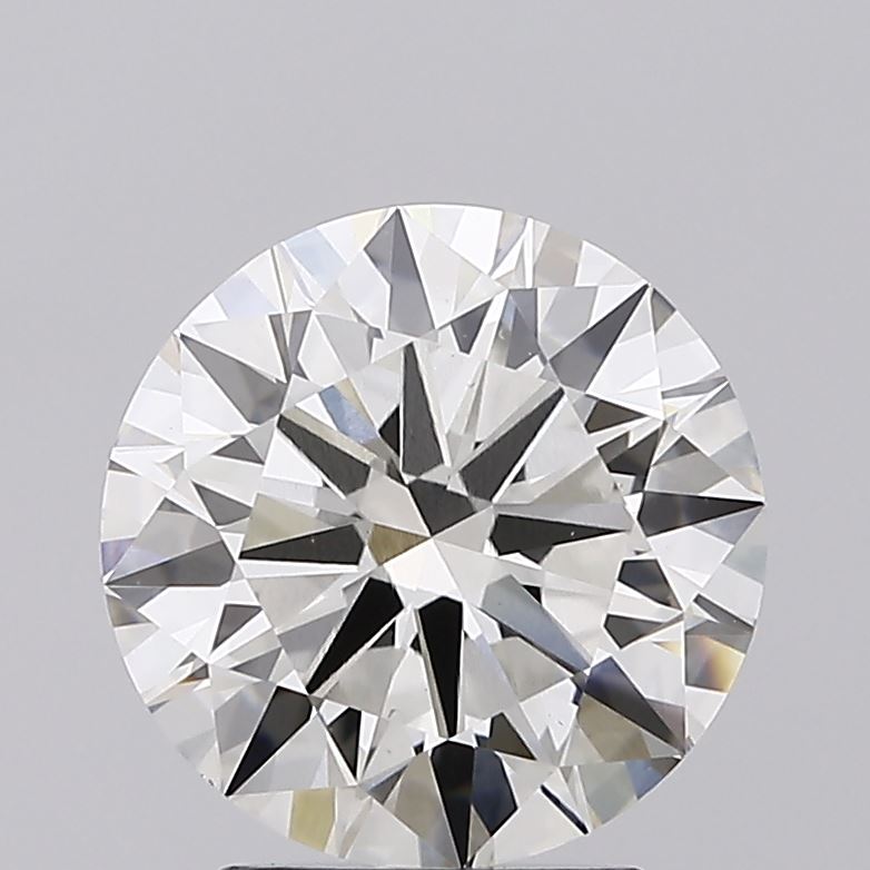 3.02 carat round lab grown diamond J color VS1 clarity