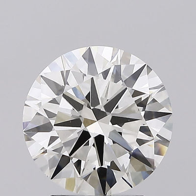 3.02 carat round lab grown diamond J color VS1 clarity