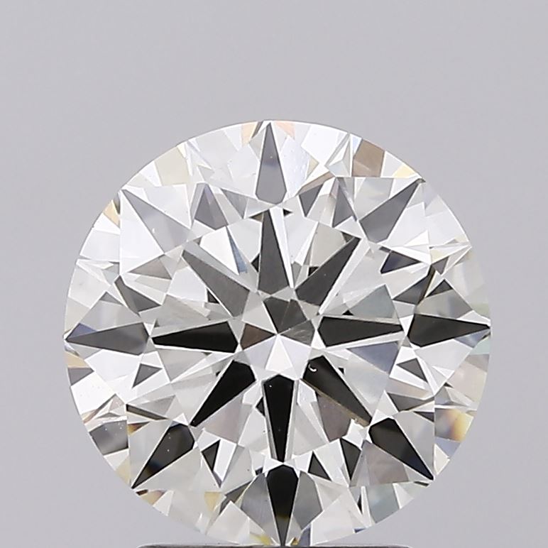 3.01 carat round lab grown diamond J color VS1 clarity