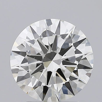 2.30 carat round lab grown diamond I color VS1 clarity