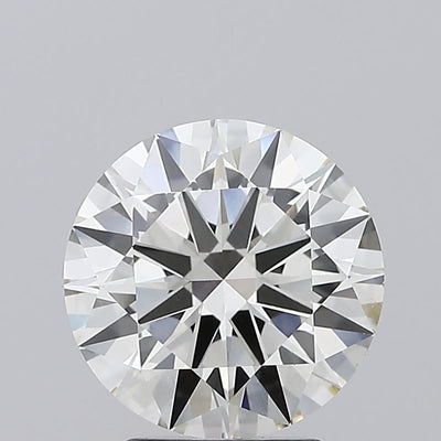 3.02 carat round lab grown diamond J color VS1 clarity