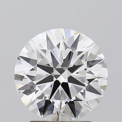 2.23 carat round lab grown diamond I color VVS2 clarity
