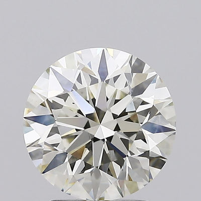 2.53 carat round lab grown diamond J color VS1 clarity