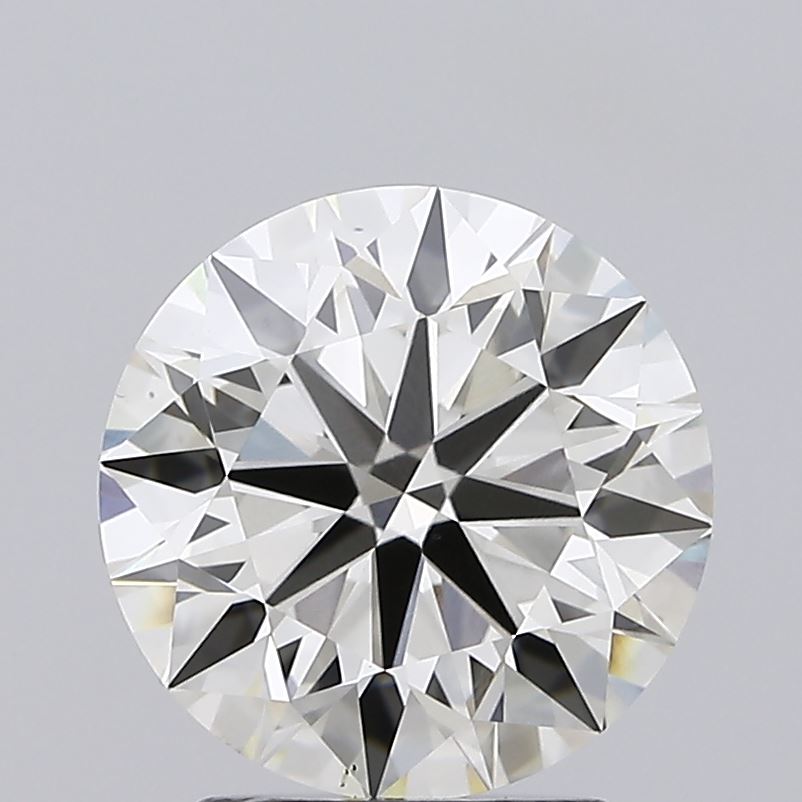 2.31 carat round lab grown diamond J color VS1 clarity
