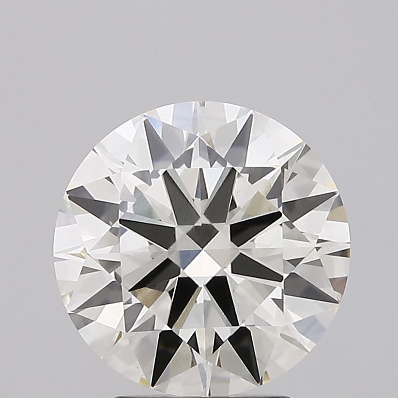 3.05 carat round lab grown diamond J color VS1 clarity