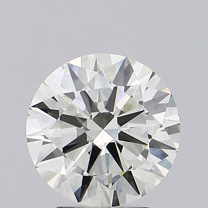 3.01 carat round lab grown diamond J color VS1 clarity